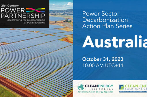 Power Sector Decarbonization Action Plan Series: Australia