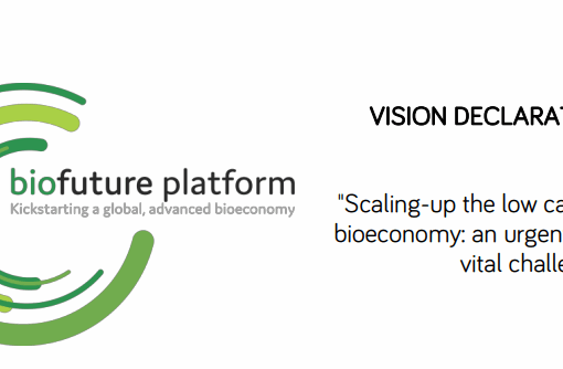 Biofuture Platform Vision Declaration: Scaling-up the low carbon bioeconomy: An urgent and vital challenge
