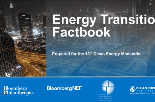 Energy Transition Factbook for policy makers launched at CEM13