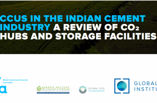 CCUS in the Indian Cement Industry: A review of CO2 hubs and storage facilities