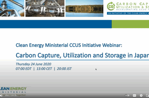 Carbon Capture, Utilization and Storage in Japan