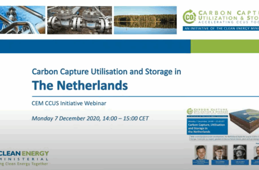 Carbon Capture, Utilization and Storage in The Netherlands