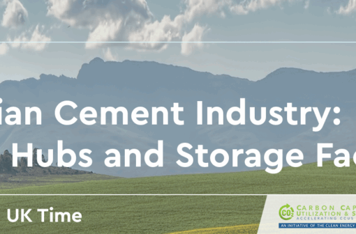 CCUS in the Indian cement industry: A review of CO2 hubs and storage facilities