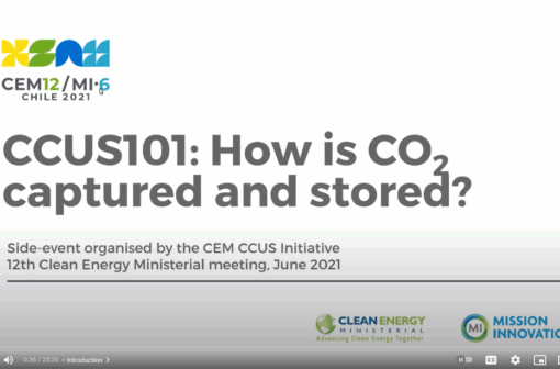 CCUS 101 - How Carbon is Captured and Stored