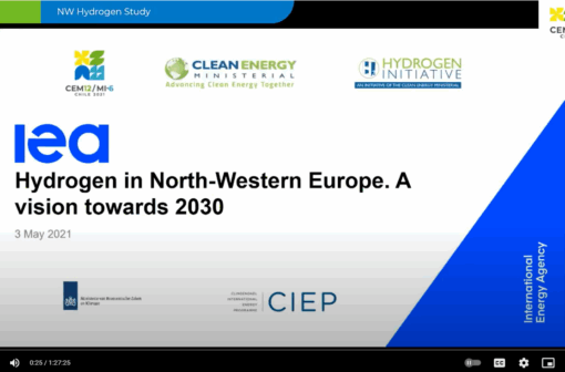 CEM12: H2 in North-West Europe: Unlocking Opportunities through Regional Cooperation