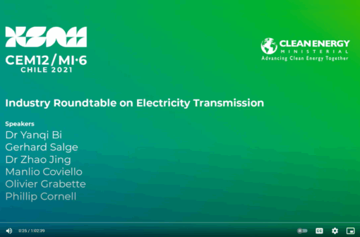 Industry Round-table on Electricity Transmission