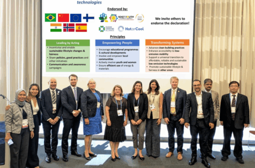 Global Leaders Unite to Launch Declaration Showcasing Commitment to Sustainable Lifestyles and Fair Access to Clean Energy