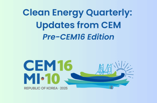 Clean Energy Quarterly - Pre-CEM16 Newsletter