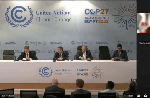 COP27: Shipping in a changing energy system - opportunities