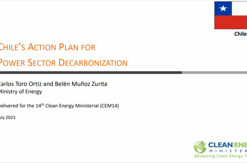 Chile’s Action Plan for Power Sector Decarbonization