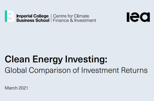 Clean Energy Investing: Global Comparison of Investment Returns