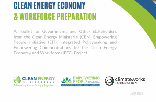 Clean Energy Economy and Workforce Preparation Toolkit