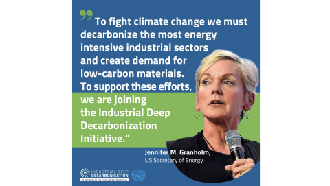 US and Saudi Arabia join the CEM's Industrial Deep Decarbonization Initiative