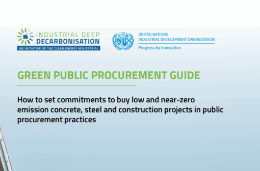 Adopting commitments: How to set commitments to buy low and near-zero emission concrete, steel and construction projects in public procurement practices