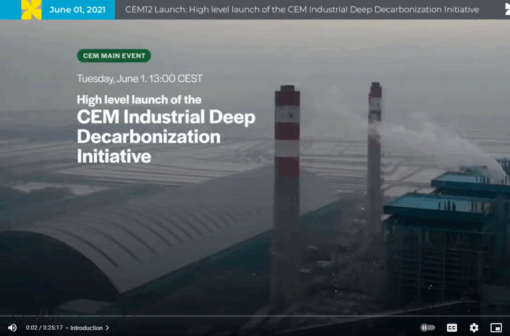 CEM12 Launch: Industrial Deep Decarbonisation Initiative