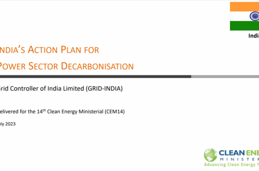 India's Action Plan for Power Sector Decarbonization
