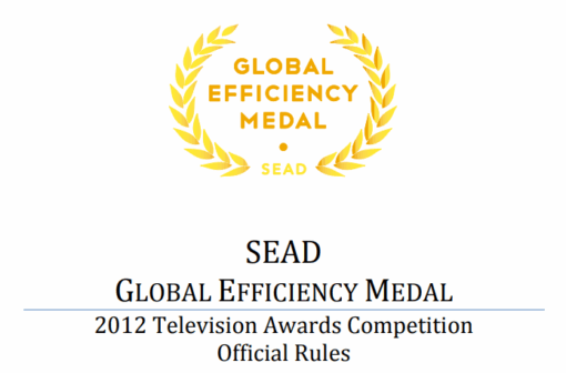 SEAD Global Efficiency Medal 2012 Official Rules