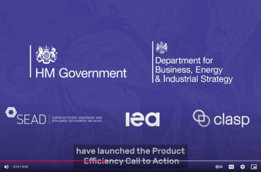 The Product Efficiency Call to Action - COP26