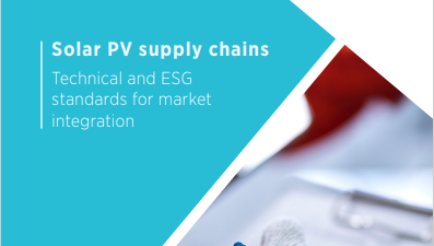 Solar PV supply chains: Technical and ESG standards for market integration