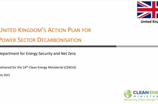 United Kingdom’s Action Plan for Power Sector Decarbonization