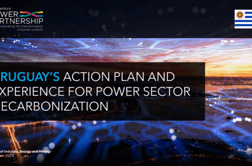 Uruguay’s Action Plan and Experience for Power Sector Decarbonization