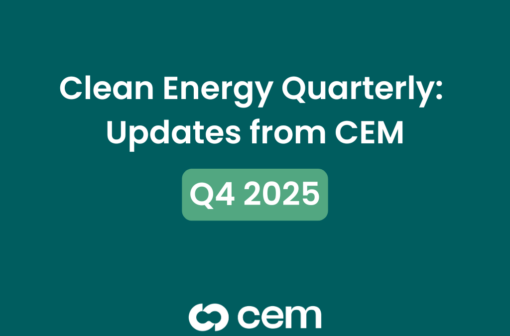 Clean Energy Quarterly: Q4 Updates from CEM