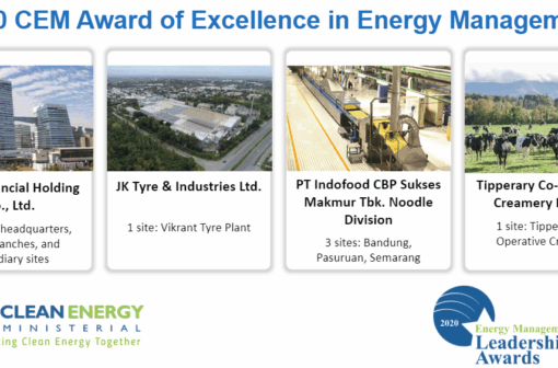Winners of 2020 Global Leadership Awards in Energy Management Revealed